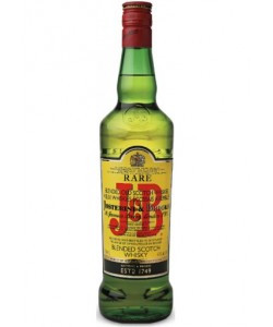 Vendita online Whisky J & B Blended 0,70 lt.