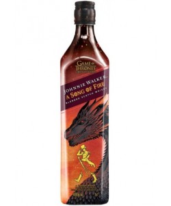 Vendita online Whisky Johnnie Walker a Song of Fire White Walker Limited Edition Game of Thrones  0,70 lt.