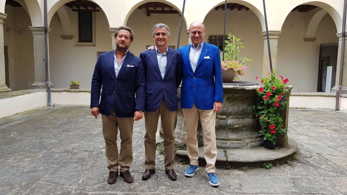 Nuovo Presidente Consorzio Vino Chianti Classico: Giovanni Manetti con Francesco Colpizzi e Sergio Zingarelli