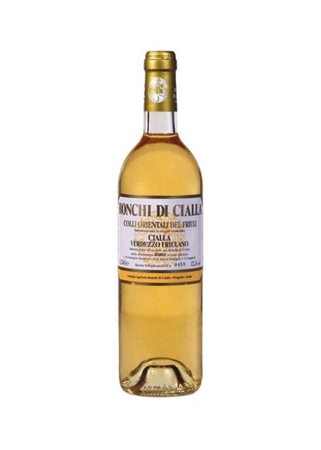 Verduzzo Ronchi di Cialla dolce 2016 0,375 lt.