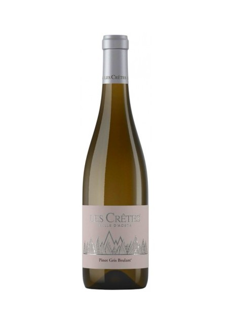 Pinot Grigio Brulant Les Cretes 2019 0,75 lt.