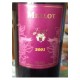 Merlot Fazio 2001 0,75 lt.