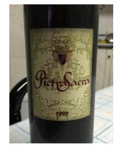 Pietrasacra 1999 0,75 lt.