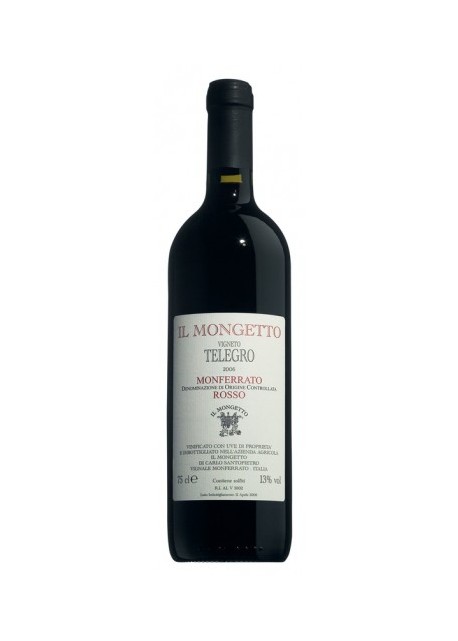 Il Mongetto Vigneto Telegro Monferrato 2007 0,75 lt.