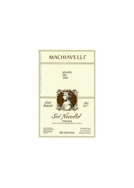 Ser Niccolo Machiavelli Riserva 1997 0,75 lt.