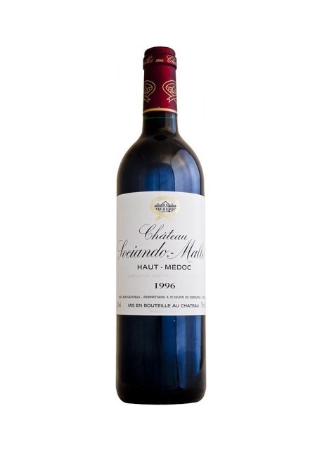 Chateau Sociando Mallet Haut-Medoc 1996 0,75 lt.