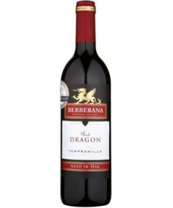Berberana Tempranillo Red Dragon 2013 0,75 lt.