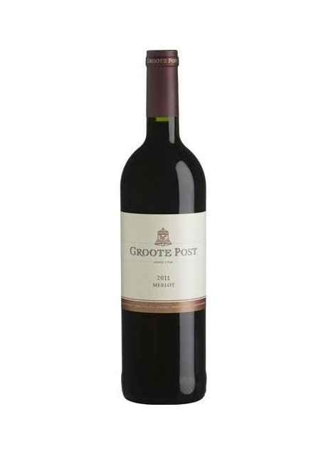 Merlot Groote Post 2001 0,75 lt.