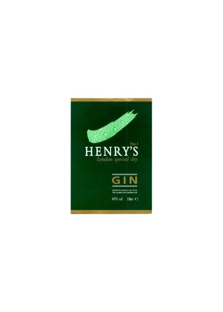 Gin Henry's No.1 0,70 lt.