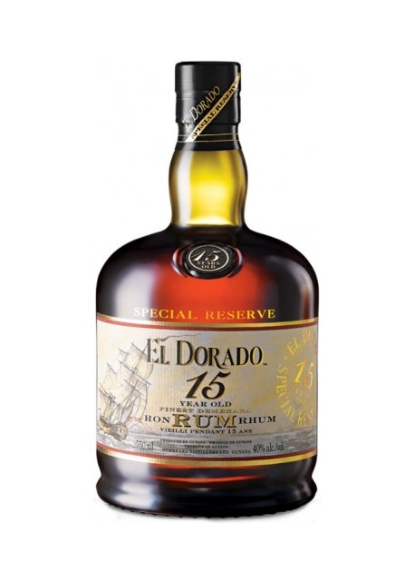 Rum El Dorado Demerara 15 anni 0,70 lt.