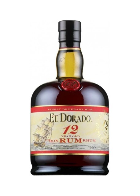 Rum El Dorado Demerara 12 Anni 0,70 lt.