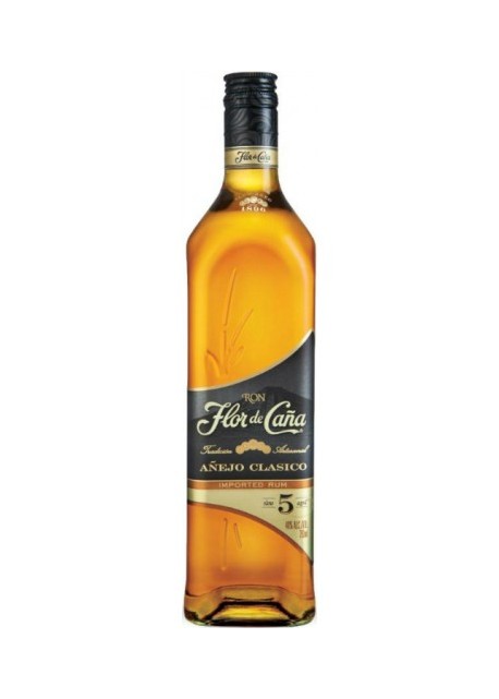 Rum Flor de Cana - 5 anni 0,70 lt.