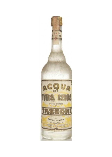 Acqua di Cedro Tassoni 0,70 lt.