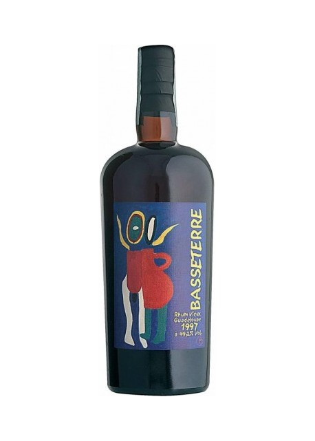 Rum guadalupe Basseterre 1997 0,70 lt.