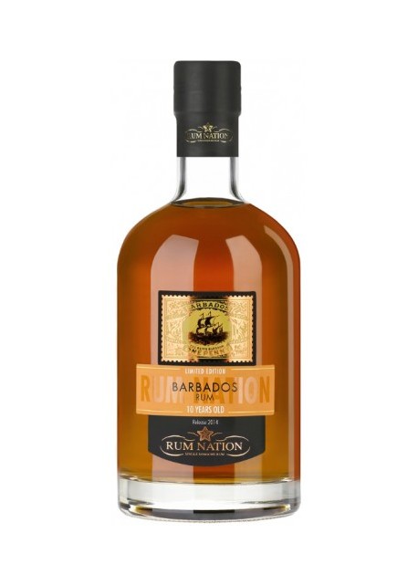 Rum Nation Barbados 10 anni 0,75 lt.