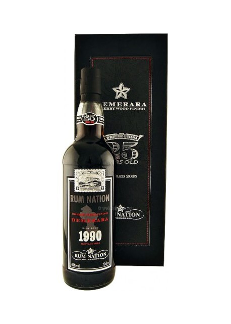 Rum Nation Demerara 25 anni 1990 0,70 lt.