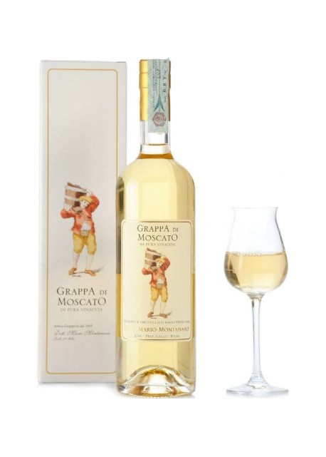 Grappa di Moscato Mario Montanaro 0,75 lt.