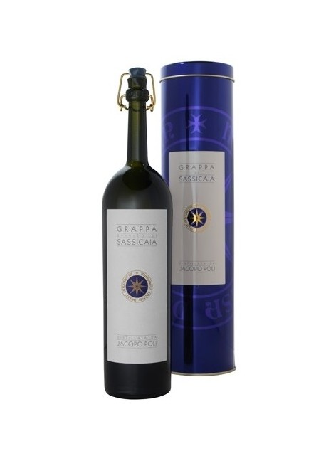 Grappa di Sassicaia Jacopo Poli 0,500 lt.