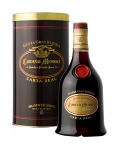 Brandy Solera Gran Reserva Carta Real Cardenal Mendoza 0,75 lt.