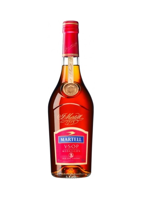 Cognac Martell VSOP Medaillon 0,70 lt.