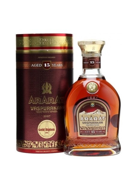 Brandy Ararat Vaspurakan 15 anni 0,70 lt.