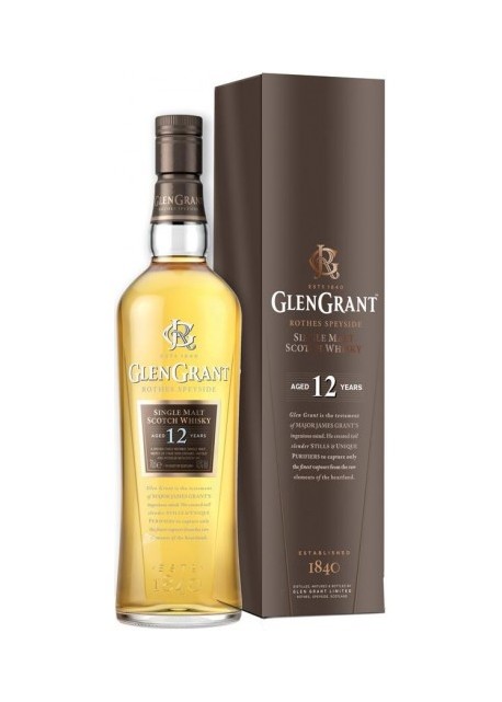 Whisky Glen Grant Single Malt 12 anni 0,70 lt.