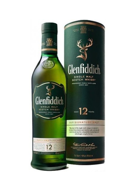 Whisky Glenfiddich Single Malt 12 anni 0,70 lt.