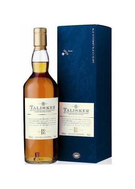 Whisky Talisker Single Malt 18 anni 0,70 lt.