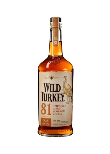 Whisky Wild Turkey 81 Proof 0,75 lt.