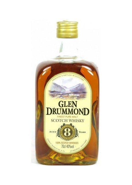 Whisky Glen Drummond Single Malt 8 anni 0,70 lt.
