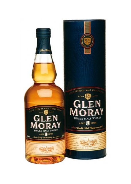 Whisky Glen Moray Single Malt 8 anni 0,70 lt.