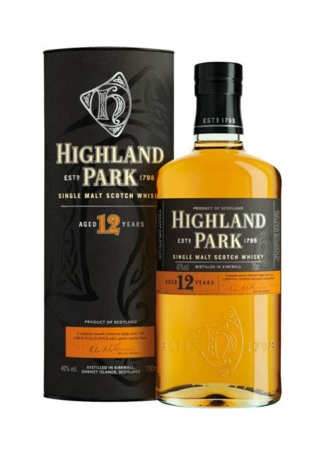 Whisky Highland Park 12 anni 0,70 lt.