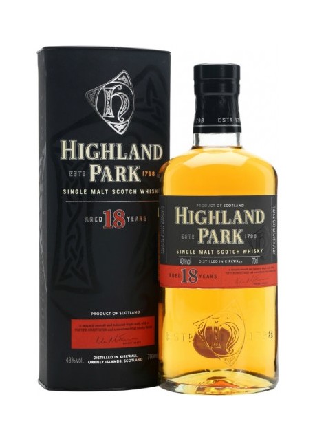 Whisky Highland Park 18 anni 0,70 lt.