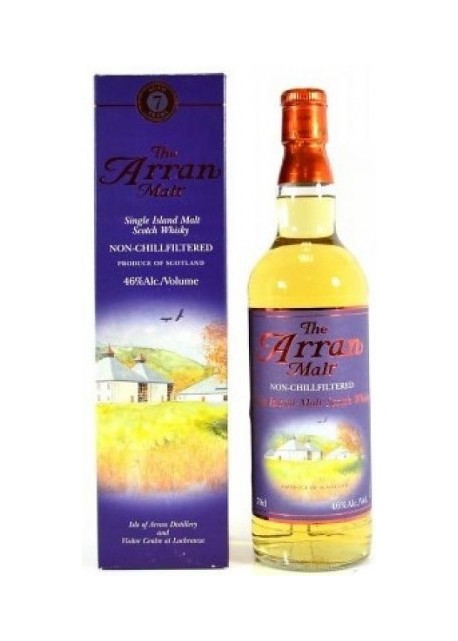 Whisky Arran Single Malt 7 anni Non Filtrato 0,70 lt.