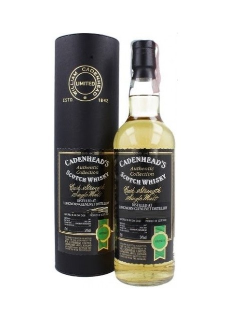 Whisky Cadenhead's 10 Anni 1990 Speyside Longmorn- Glenlivet Distillery 0,70 lt.