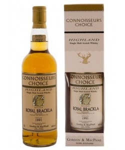 Whisky Connoisseurs Choice Royal Brackla Single Malt Selezione Gordon & Macphail 1991 0,70 lt.