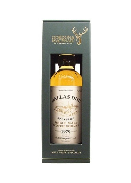 Whisky Dallas Dhu Single Malt 1979 Gordon & Macphail Distillery 0,70 lt.