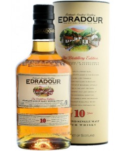 Whisky Edradour 10 anni 0,70 lt.