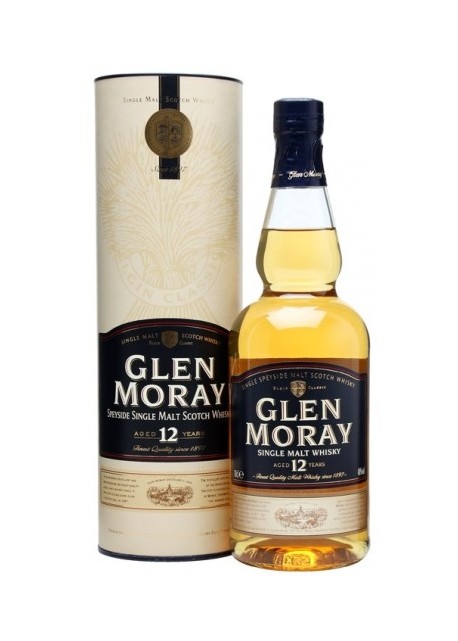 Whisky Glen Moray Single Malt 12 anni 0,70 lt.