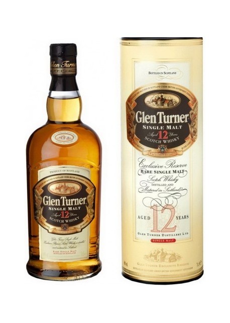 Whisky Glen Turner Single Malt 12 Anni 0,70 lt.