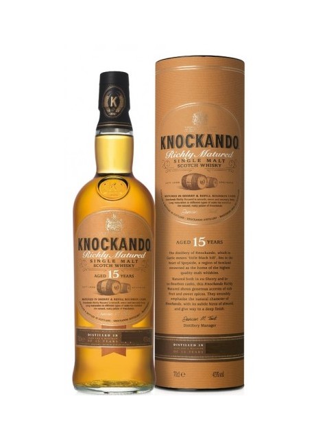 Whisky Knockando Single Malt 15 anni 1997 0,70 lt.