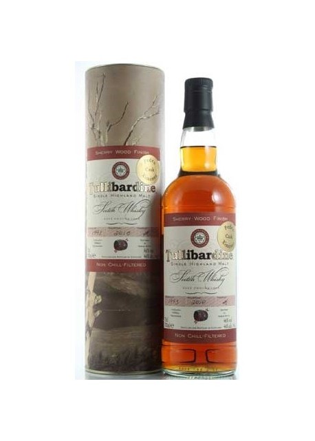 Whisky Tullibardine Single Malt Sherry Wood Finish 1993 0,70 lt.