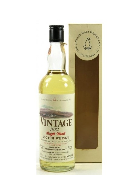 Whisky Vintage 1982 Aberfeldy Distillery 0,70 lt.