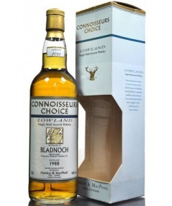 Whisky Connoisseurs Choice Bladnoch Gordon & Macphail 1988 0,70 lt.