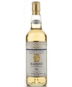 Whisky Connoisseurs Choice Bladnoch Gordon & Macphail 1991 0,70 lt.