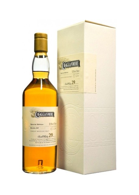 Whisky Cragganmore Single Malt 29 anni 0,70 lt.