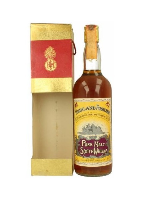 Whisky Highland Fusilier Pure Malt 21 Anni 0,70 lt.