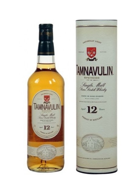 Whisky Tamnavulin Single Malt 12 anni 0,70 lt.