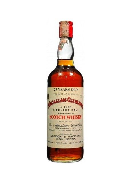 Whisky The MacAllan Glenlivet 25 anni Gordon & Macphail 0,70 lt.
