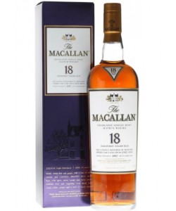 Whisky The MacAllan Single Malt Sherry 18 0,70 lt.